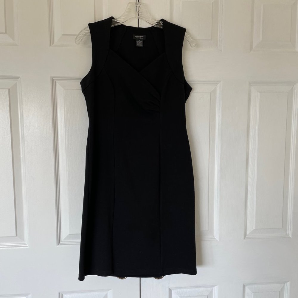 Spense little black dress size 4 petite